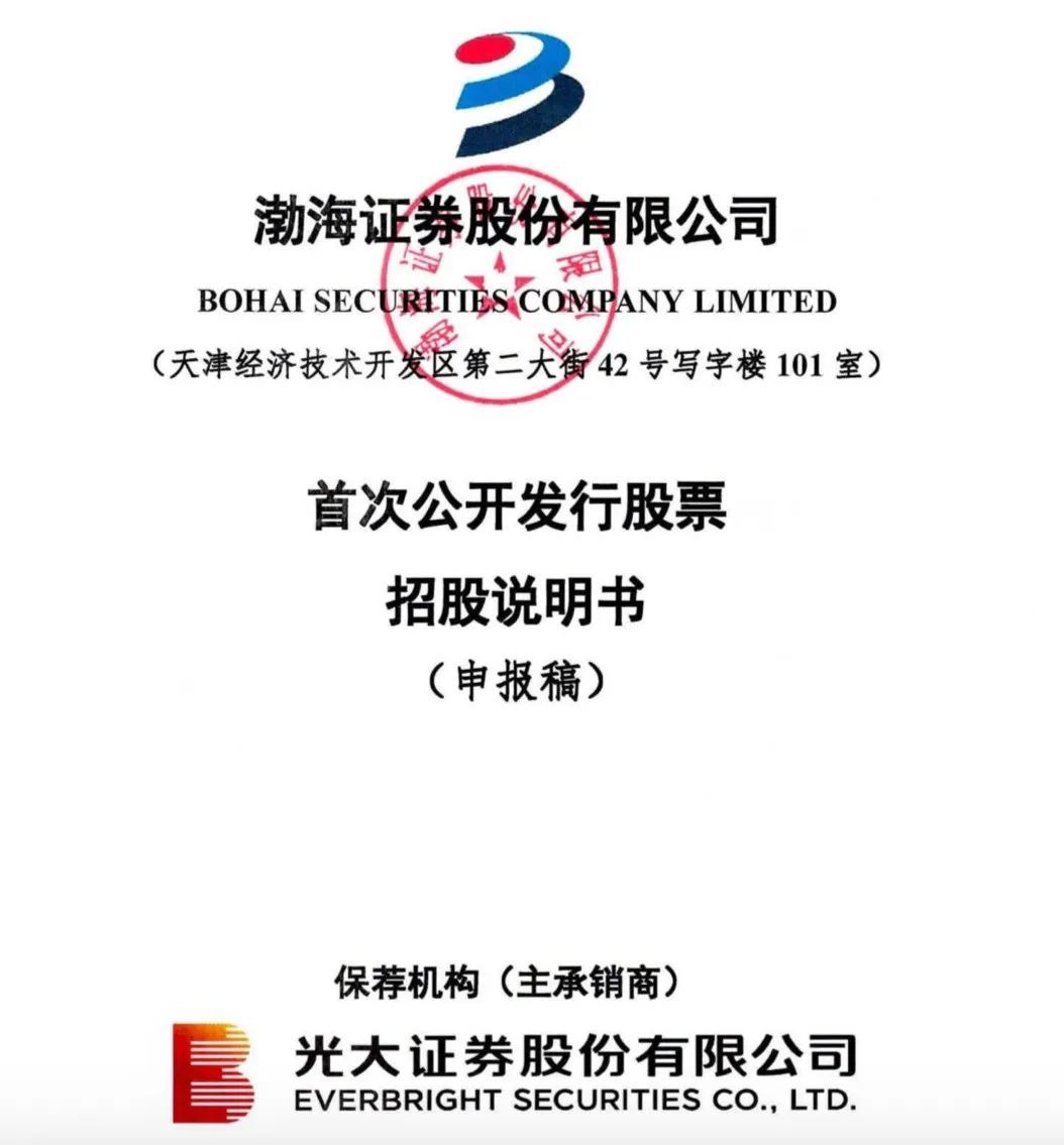 渤海证券上市(渤海证券上市对泰达股份影响)